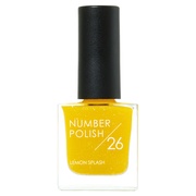 NUMBER POLISH26 LEMON SPLASH/NUMBER POLISH iʐ^