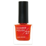 NUMBER POLISH27 FLARE ORANGE/NUMBER POLISH iʐ^