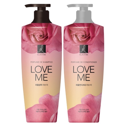 elastine perfume love me ストア シャンプー600ml x 2本 コンディショナー