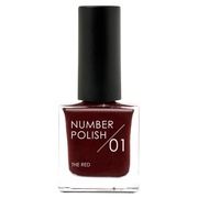 NUMBER POLISH01 The Red/NUMBER POLISH iʐ^