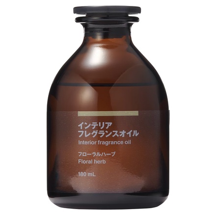 新品未開封☆ 無印良品 フレグランスオイル / フローラルハーブ 180ml 無印良品 / インテリアフレグランスオイル フローラルハーブ