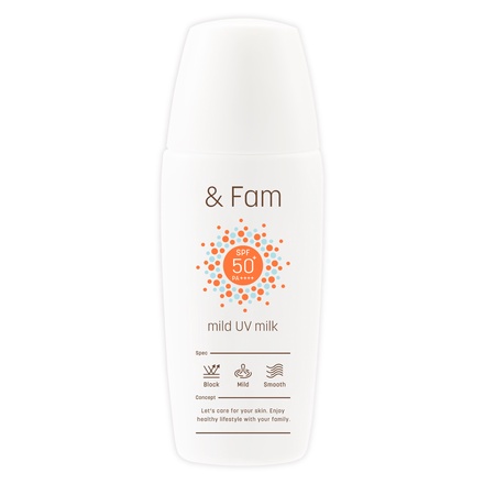 & Fam / アンド ファム マイルドUVミルクの公式商品情報｜美容・化粧品 