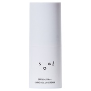 LIVING-OIL UV CREAM Ă~߃N[qSPF50+EPA++ 30gr/soel iʐ^
