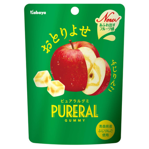 カバヤ食品 ピュアラルグミ リンゴの公式商品情報 美容 化粧品情報はアットコスメ
