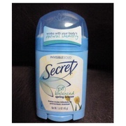 secret deodorant/secret iʐ^