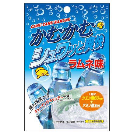 三菱食品 / かむかむシリーズ シュワッと爽快ラムネ味 30gの公式商品情報｜美容・化粧品情報はアットコスメ