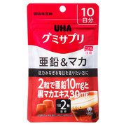UHAグミサプリ亜鉛＆マカ / UHA味覚糖の画像