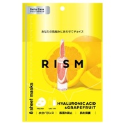 デイリーケアマスク  ヒアルロン酸＆グレープフルーツ / RISMの画像