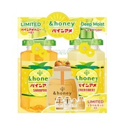 ディープモイスト パインアメ シャンプー＆ヘアトリートメント 限定ペアセット / &honey（アンドハニー）の画像