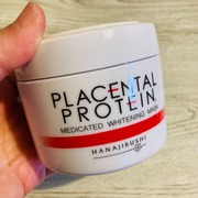 PLACENTAL PROTEIN MIDICATED WHITENING MASK / 花印(ハナジルシ)へのクチコミ投稿画像