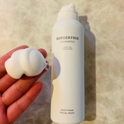 ホイップフォームフェイシャルウォッシュ / BORDER FREE cosmeticsへのクチコミ投稿画像