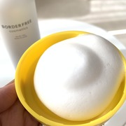 ホイップフォームフェイシャルウォッシュ / BORDER FREE cosmeticsへのクチコミ投稿画像