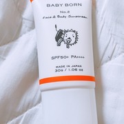 Face＆Body Sunscreen / BABY BORNへのクチコミ投稿画像