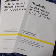 グルタチオンブライトニングアンプルマスク / Genabelleへのクチコミ投稿画像