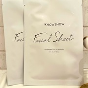 IKNOWSNOW Facial Sheet / IKNOWSNOWへのクチコミ投稿画像
