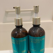 モロッカンビューティ ディープモイスト シャンプー／ヘアトリートメント / ボトルワークスへのクチコミ投稿画像