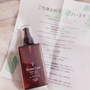 ハーバルリーフ オーガニックヘアオイル フレッシュティーの香り / ハーバルリーフへのクチコミ投稿画像