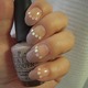  Beige French NAIL second 