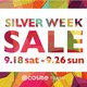 ySALEz9/18`26܂@cosme TOKYOł́A< SILVER WEEK SALE >JÂ܂I