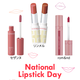 @cosme編集部注目のリップをご紹介！National Lipstick Dayを楽しもう
